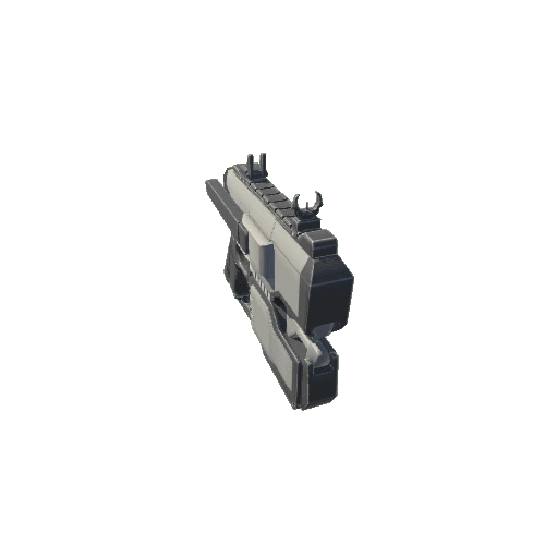 Sci-fi Pistol 1